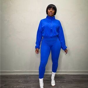 Women's Blue Jumpsuit
